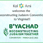 Shabbat with Reconstructing Judaism - Friday March 25, Sat. March 26  In Person or Zoom  Registration Needed
