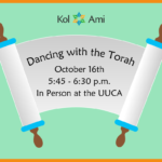 Dancing with the Torah:  A Simchat Torah Celebration