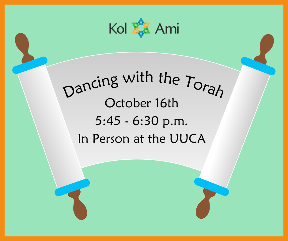 Dancing with the Torah:  A Simchat Torah Celebration