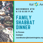 Family Shabbat Dinner