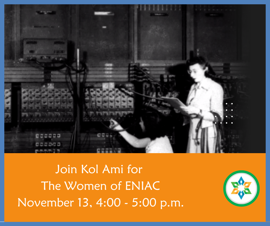 The Women Computers of ENIAC - In Person Only