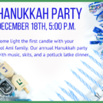 Hanukkah Party - In Person