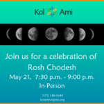 Rosh Chodesh Gathering - In Person