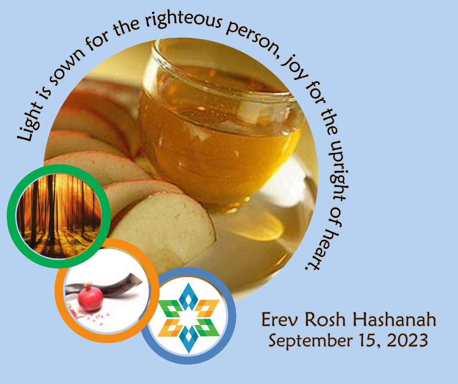 Erev Rosh Hashanah - In Person & On Livestream