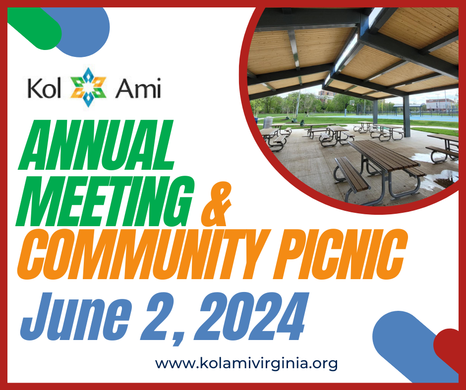Kol Ami Annual Meeting and Community Picnic