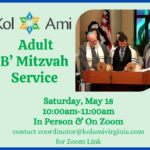 Adult B Mitzvah