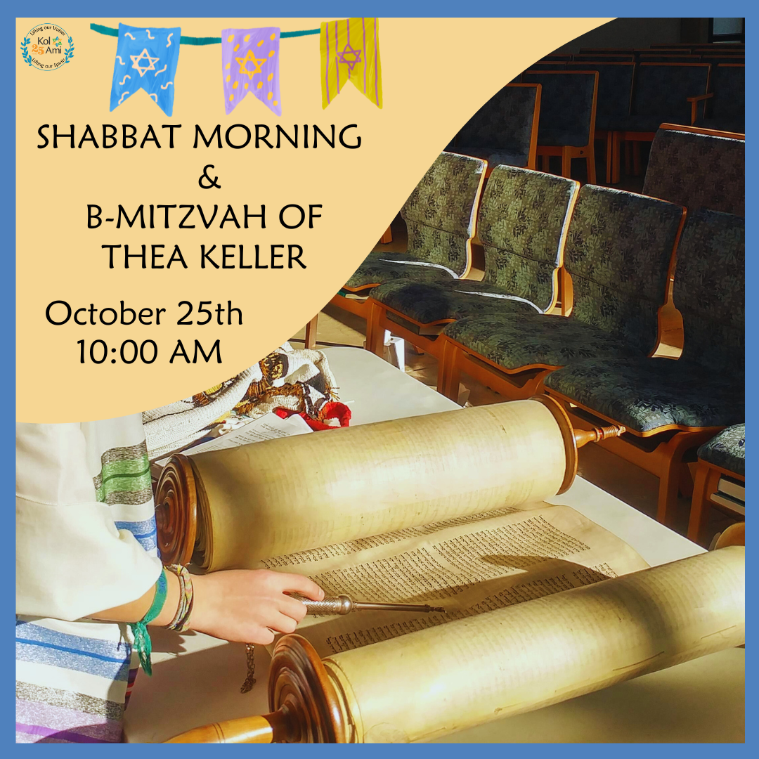 Shabbat Morning Service and B-Mitzvah of Thea Keller