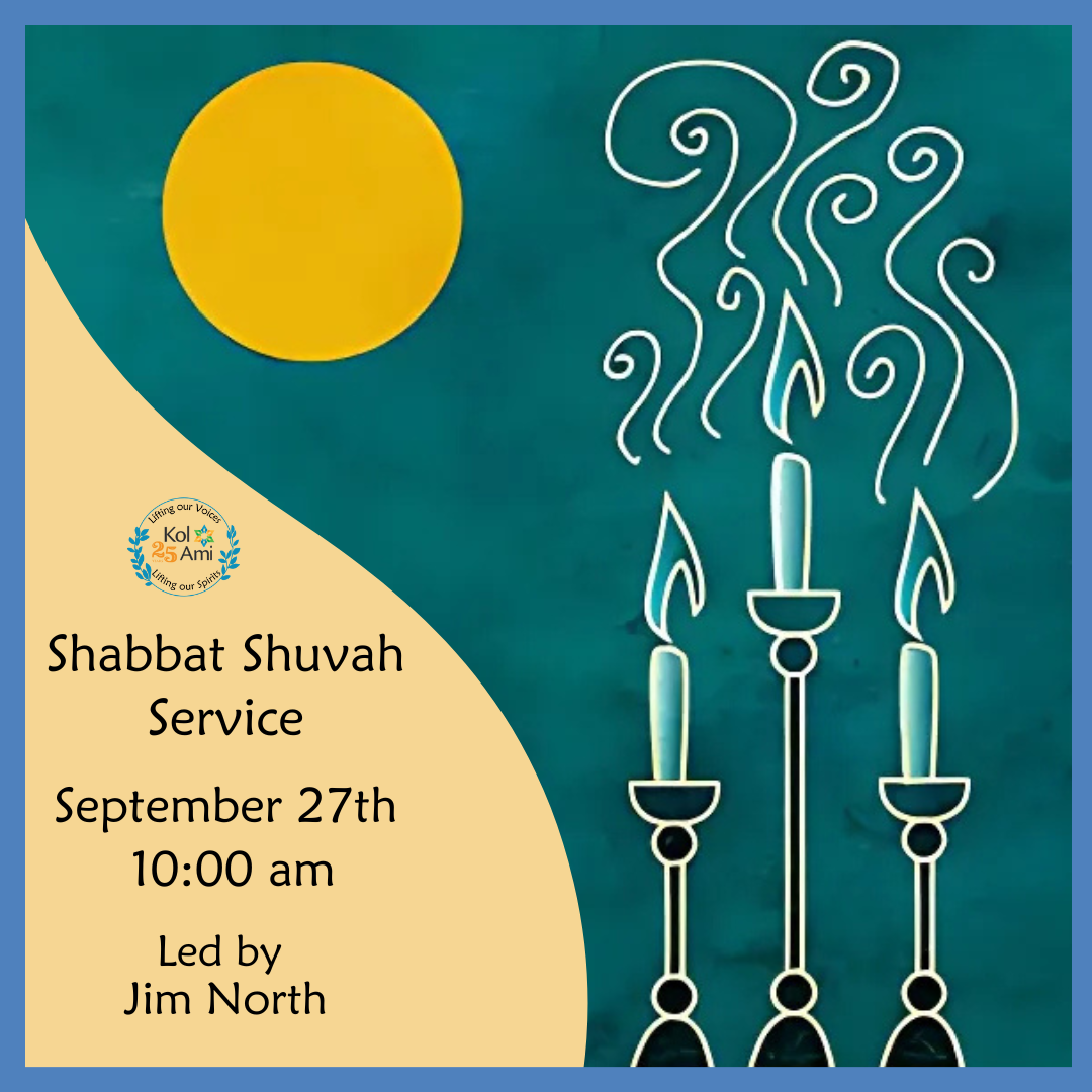 Shabbat Shuvah Service