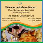 Shabbos Dinner!