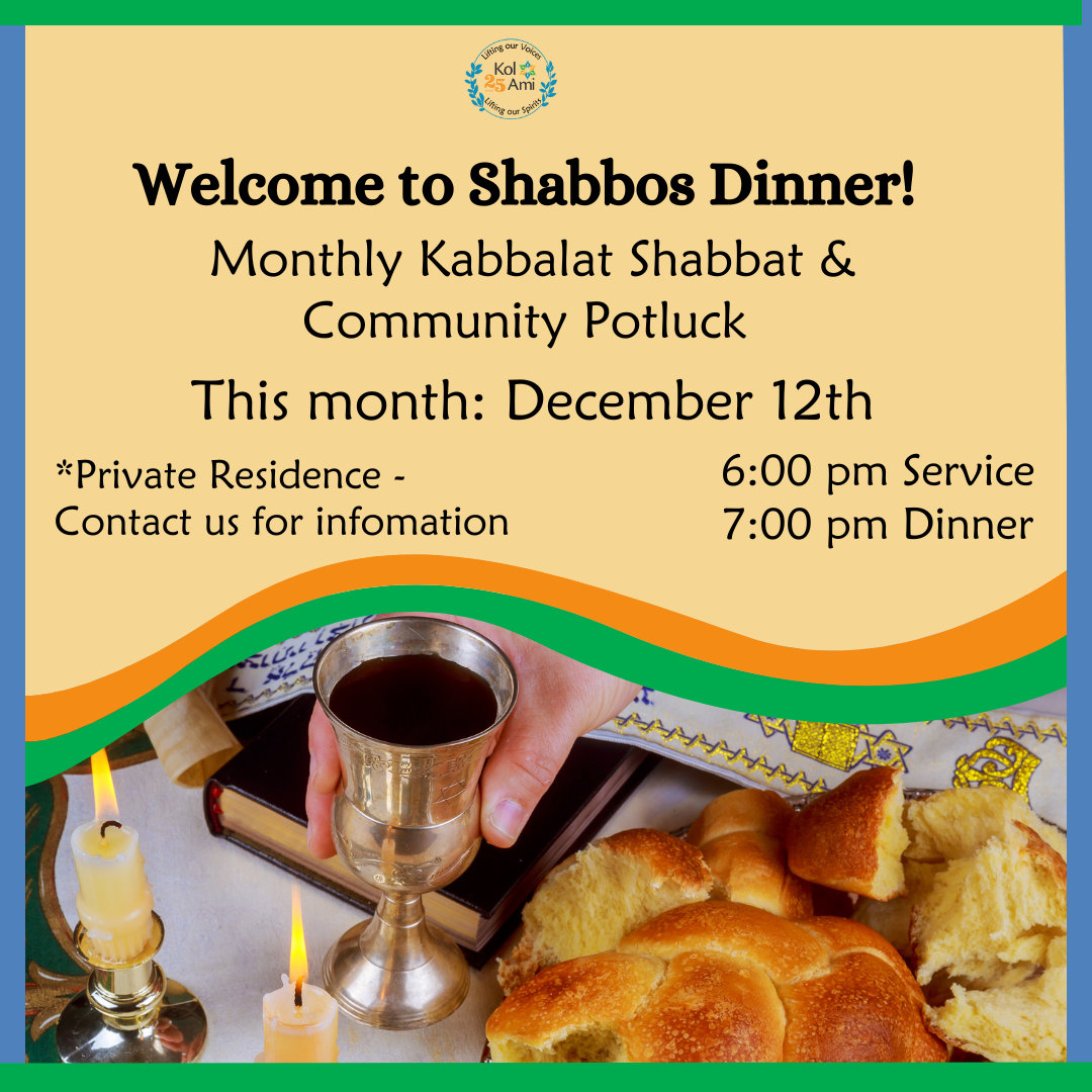 Shabbos Dinner!