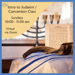 Intro to Judaism Conversion Class