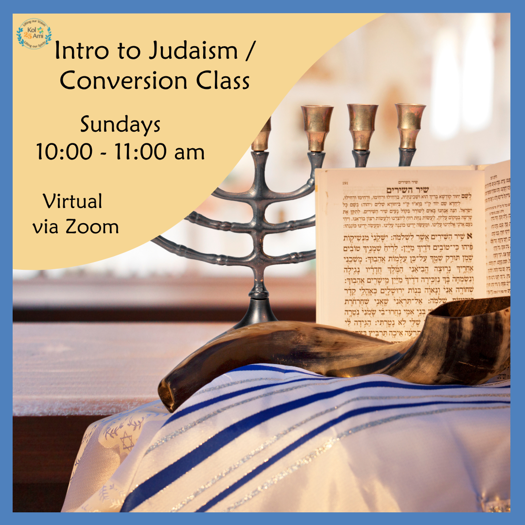 Intro to Judaism Conversion Class