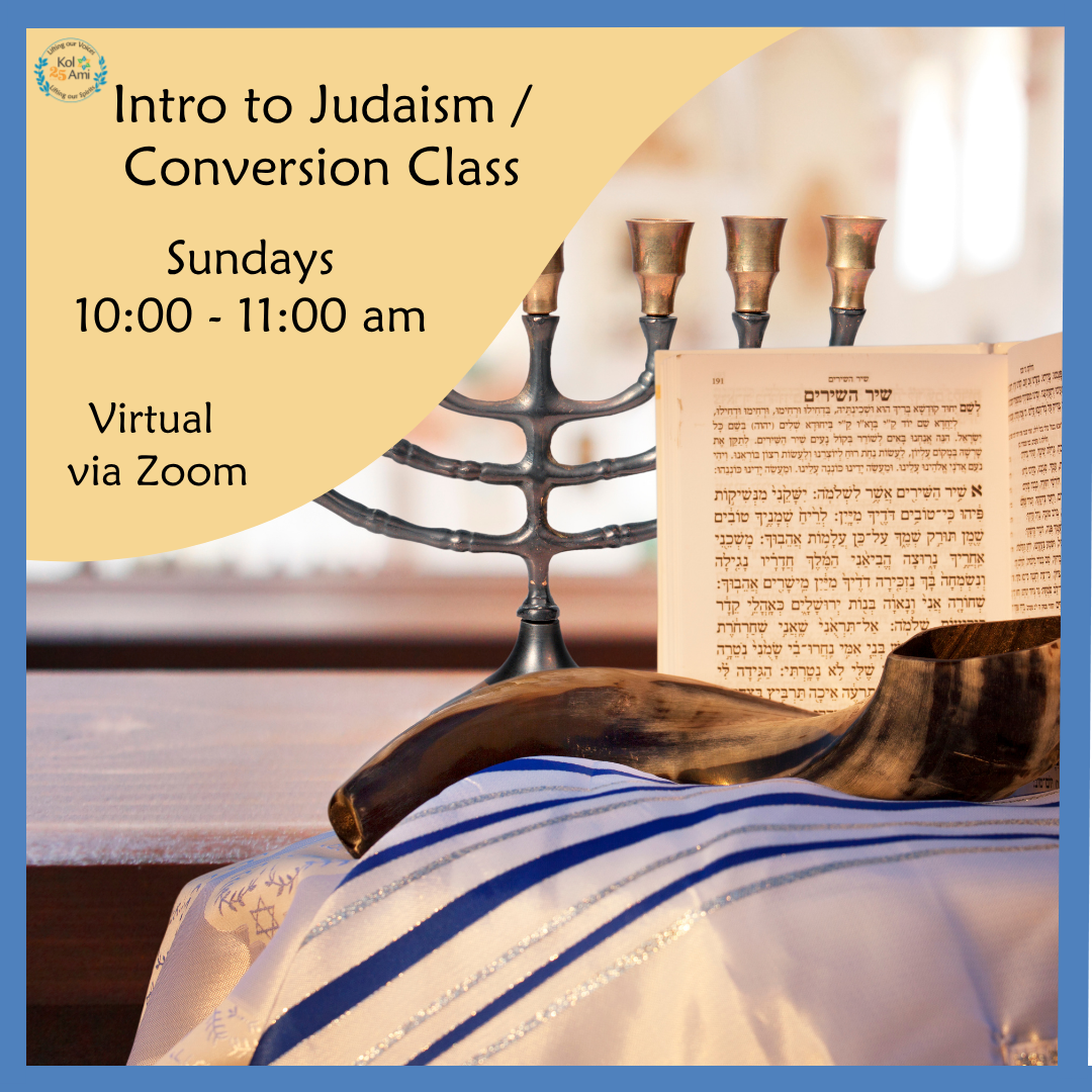Intro to Judaism Conversion Class