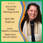 Shabbat Morning Service