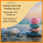 Shabbat Morning Healing Service